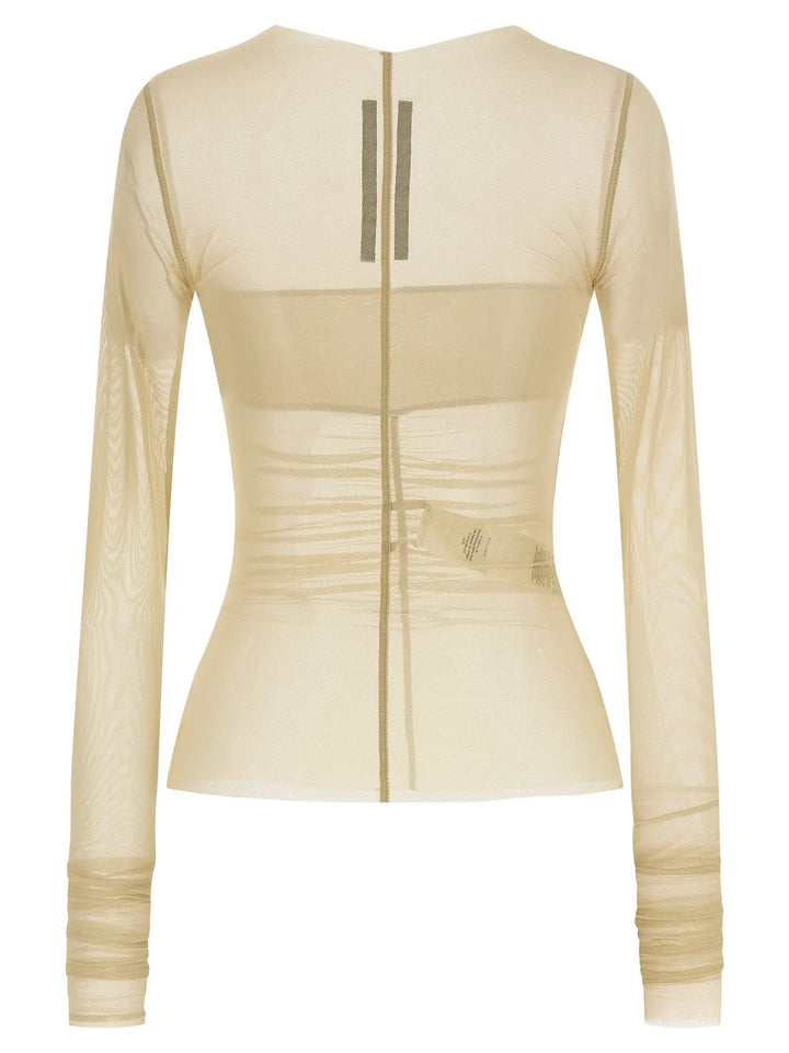 Rick Owens Beige Nylon Shirt
