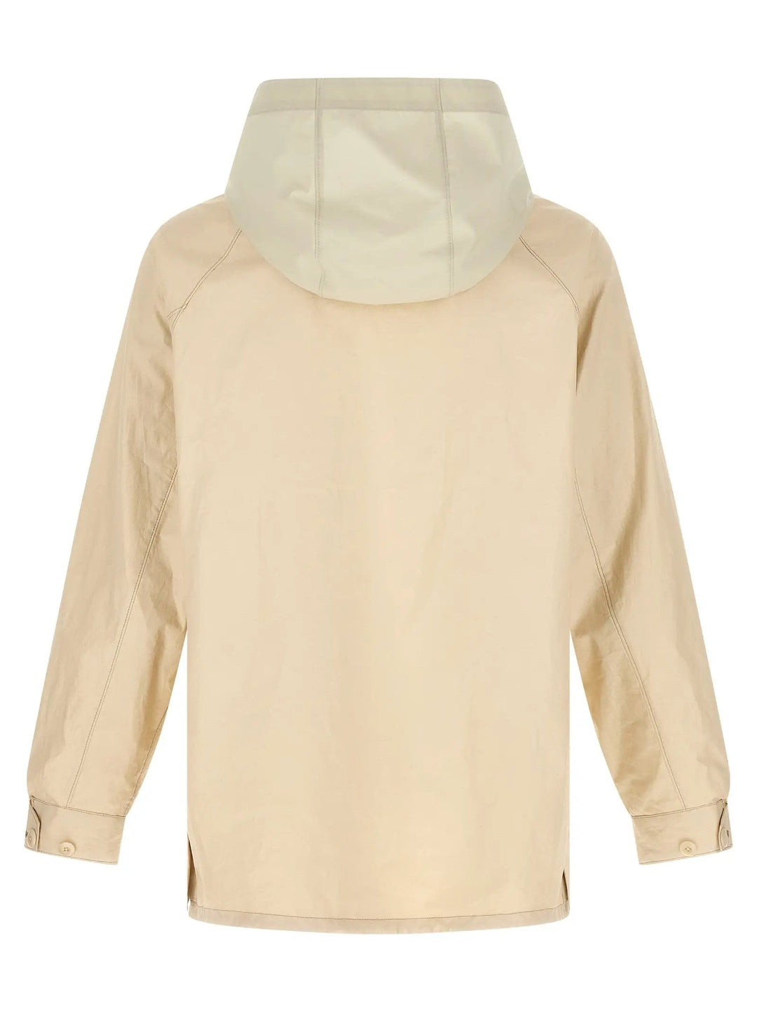 Lemaire Beige Linen Shell Jacket