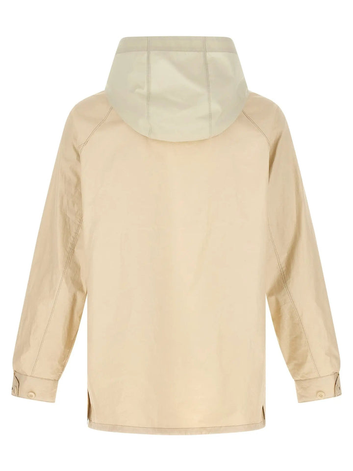 Lemaire Beige Linen Shell Jacket