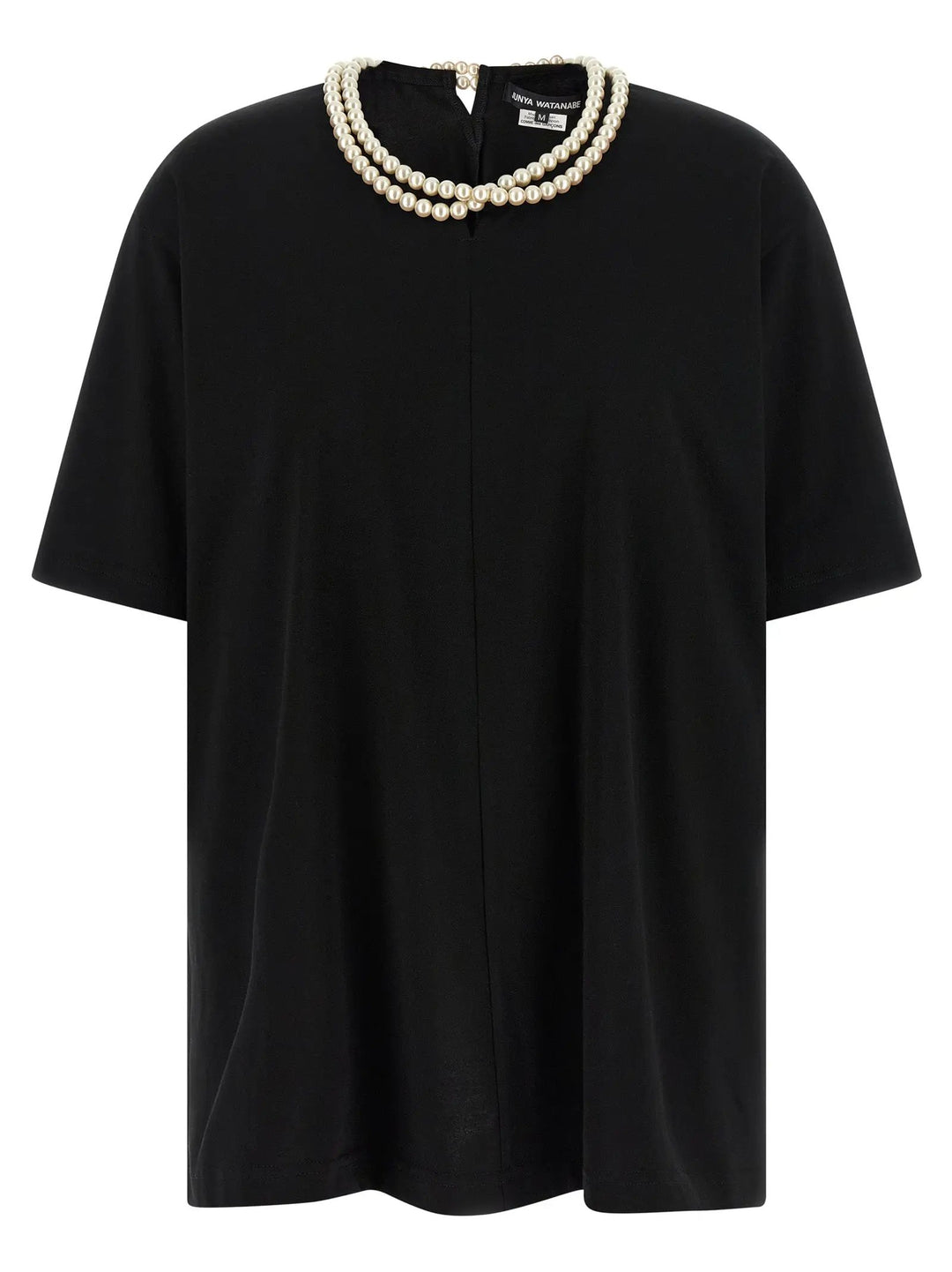 Junya Watanabe Black Cotton T-Shirt