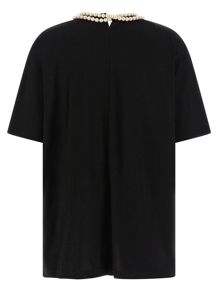 Junya Watanabe Black Cotton T-Shirt