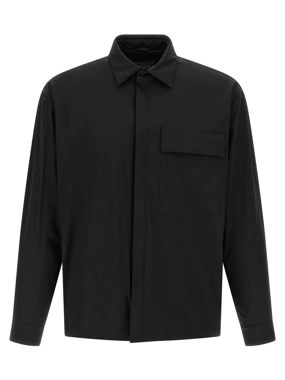 Herno Black Polyamide Shell Jacket
