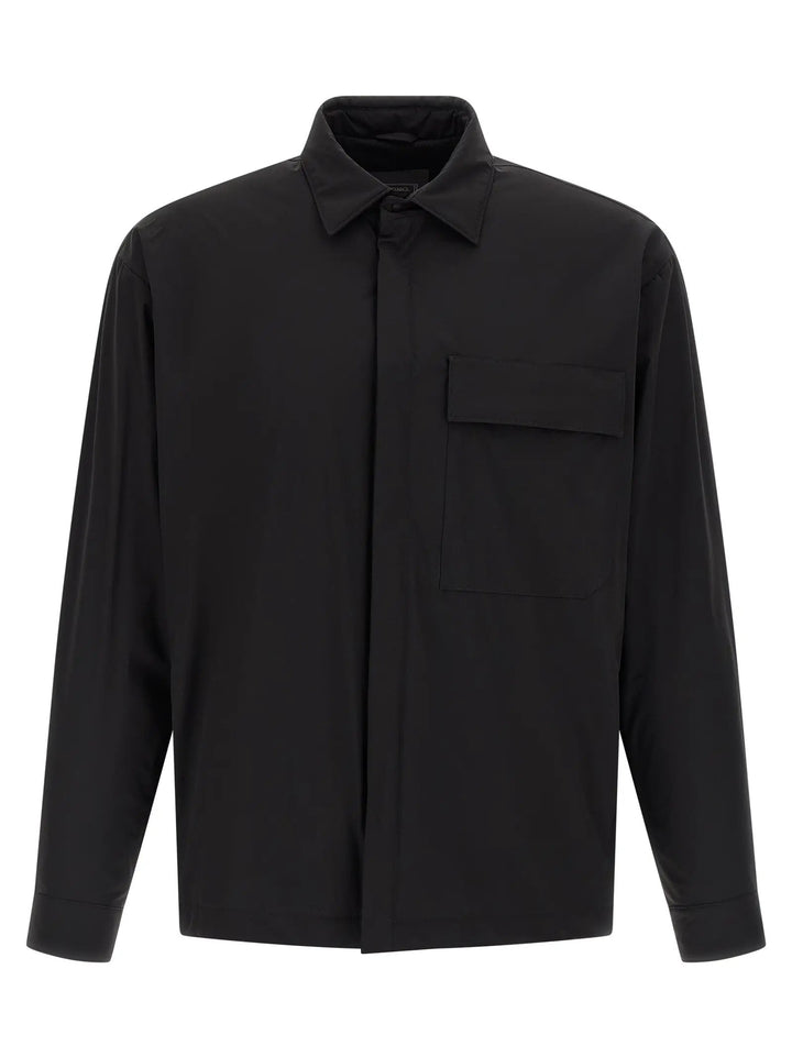 Herno Black Polyamide Shell Jacket