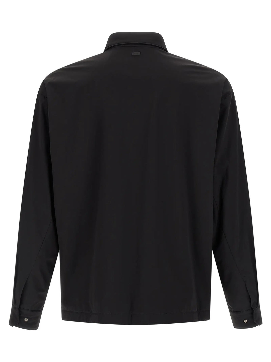 Herno Black Polyamide Shell Jacket