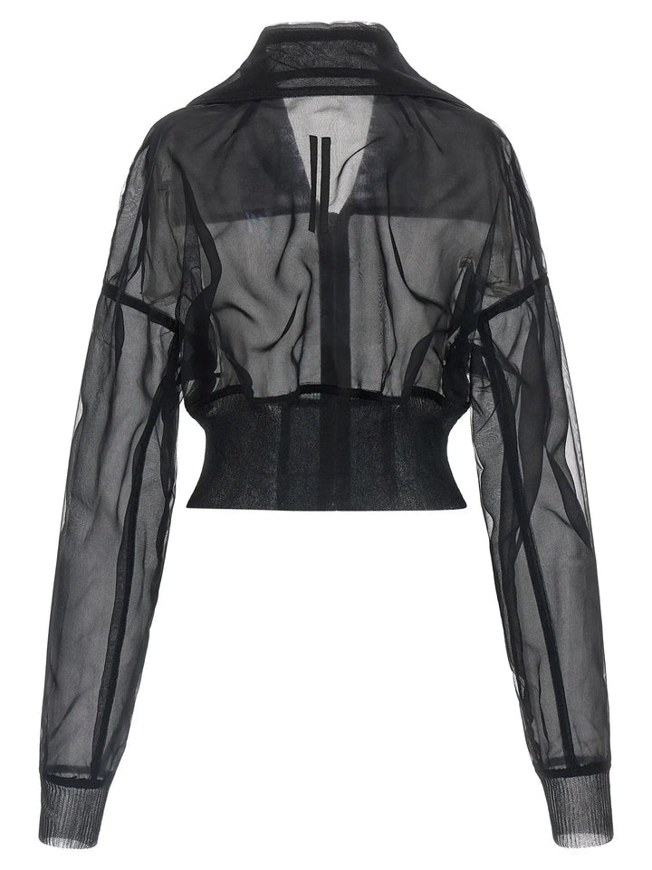 Rick Owens Sample Sale | Rick Owens Black Nylon Bomber - | Designer outlet