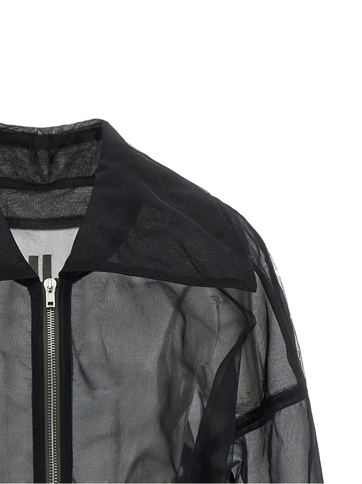Rick Owens Sample Sale | Rick Owens Black Nylon Bomber - | Designer outlet
