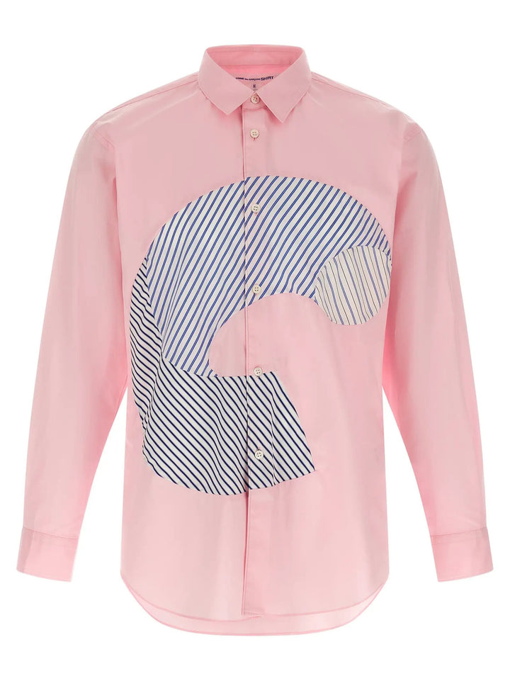 Comme Des Garçons Multicolor Cotton Blouse