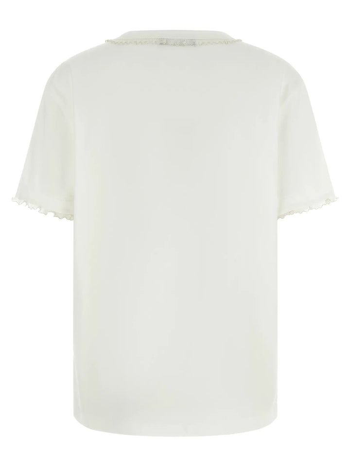 Fabiana Filippi White Cotton T-Shirt