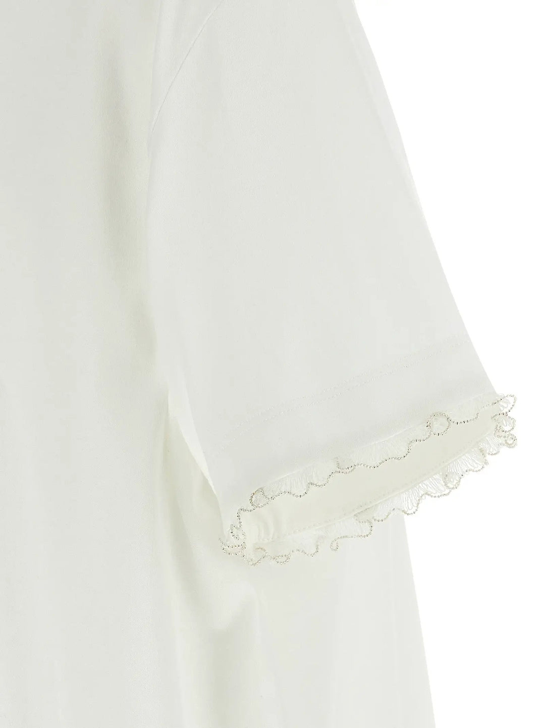 Fabiana Filippi White Cotton T-Shirt