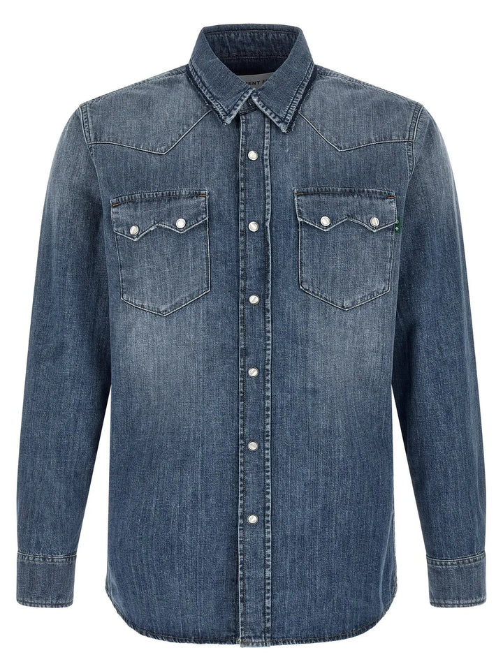 Department 5 Blue Cotton Blouse