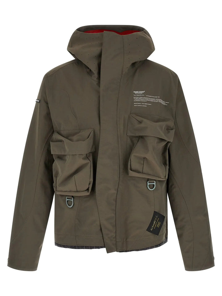 Undercover Gray Nylon Parka