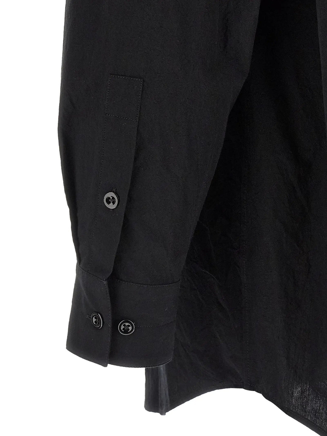 Lemaire Black Cotton Blouse