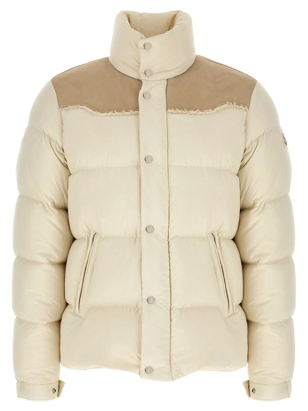 Moncler Beige Polyamide Full-Length Jacket