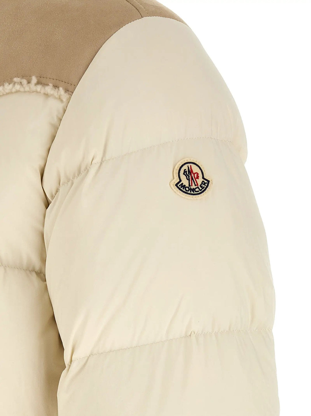 Moncler Beige Polyamide Full-Length Jacket