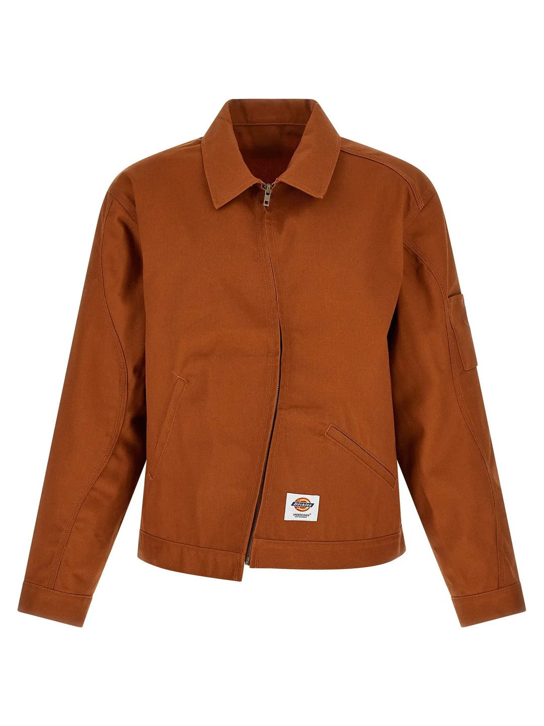 Undercover Brown Polyester Shell Jacket