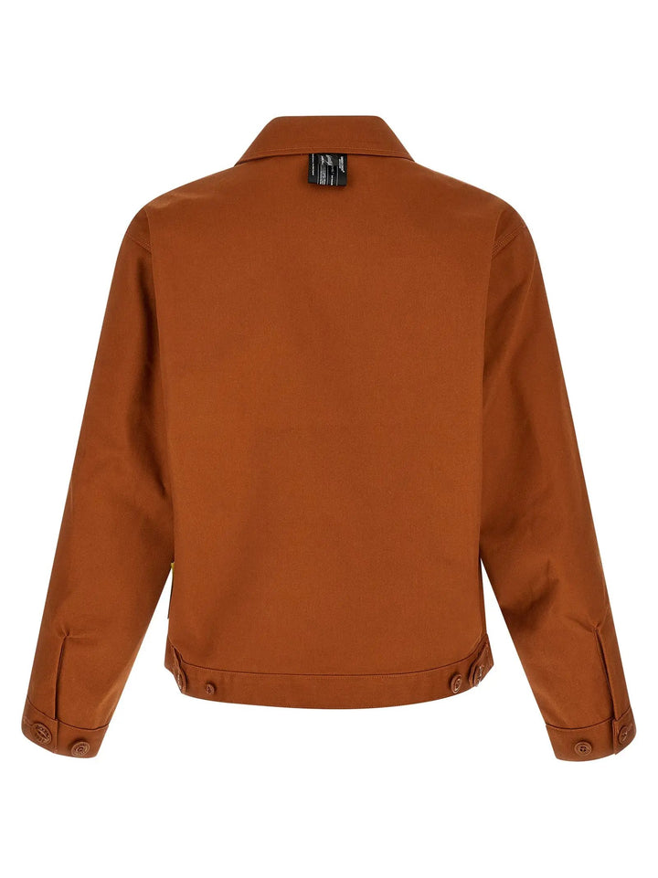 Undercover Brown Polyester Shell Jacket