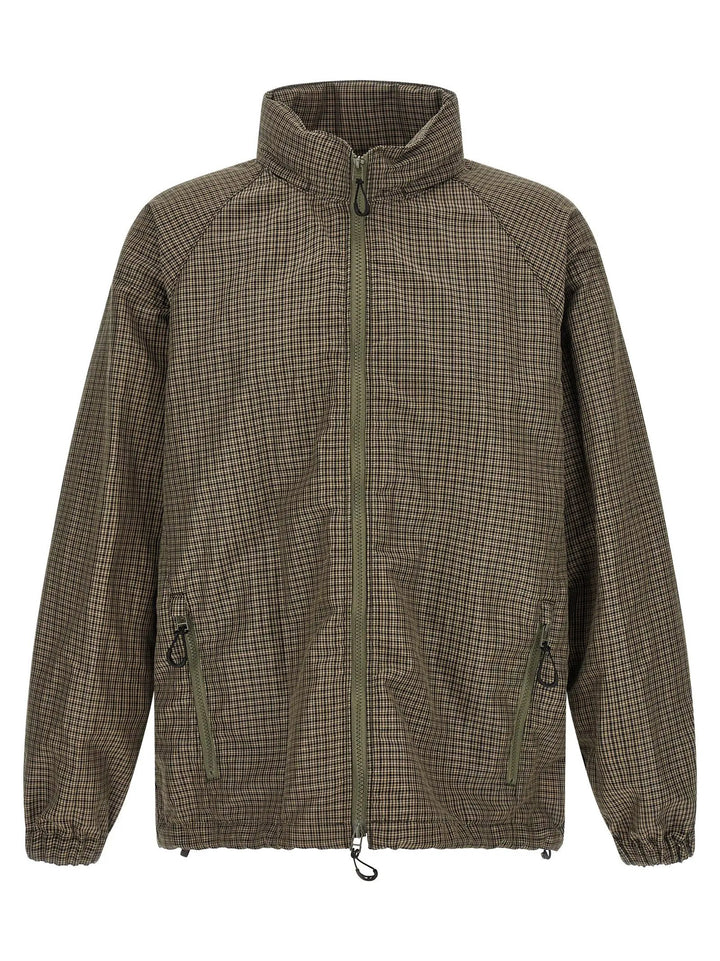 Comme Des Garçons Bicolor Linen Shell Jacket