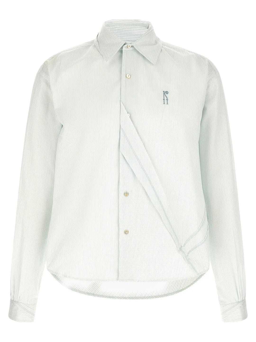 Kiko Kostadinov Bicolor Cotton Blouse