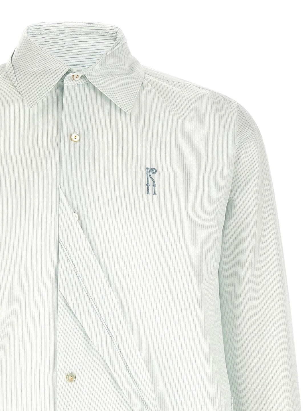 Kiko Kostadinov Bicolor Cotton Blouse