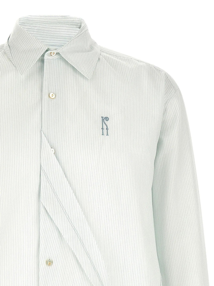 Kiko Kostadinov Bicolor Cotton Blouse