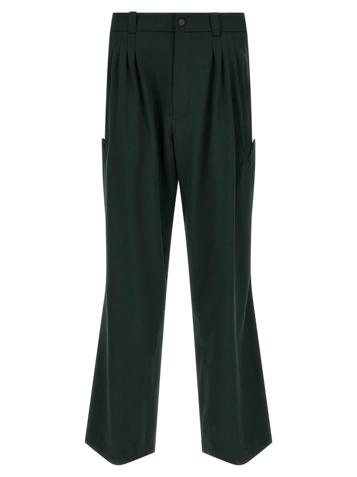 Kiko Kostadinov Bicolor Virgin Wool Casual Pants