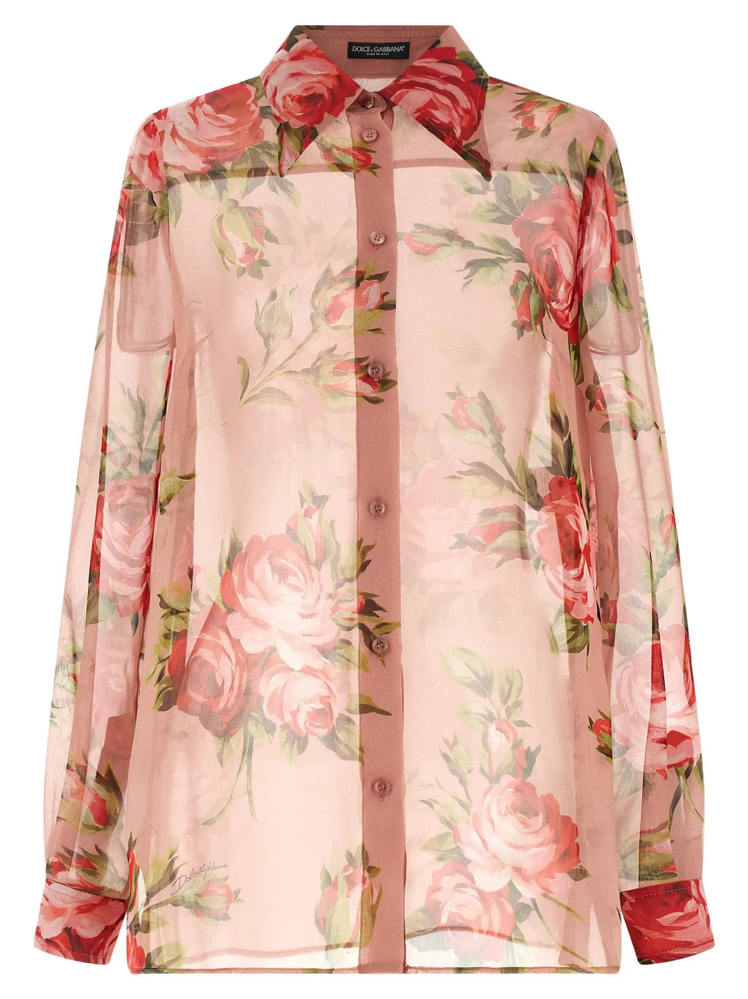 Dolce &amp; Gabbana Multicolor Silk Blouse