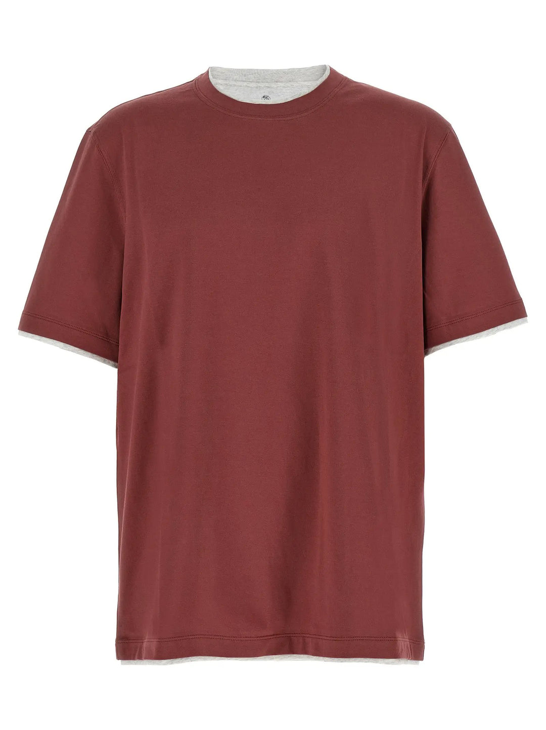 Brunello Cucinelli Multicolor Cotton T-Shirt
