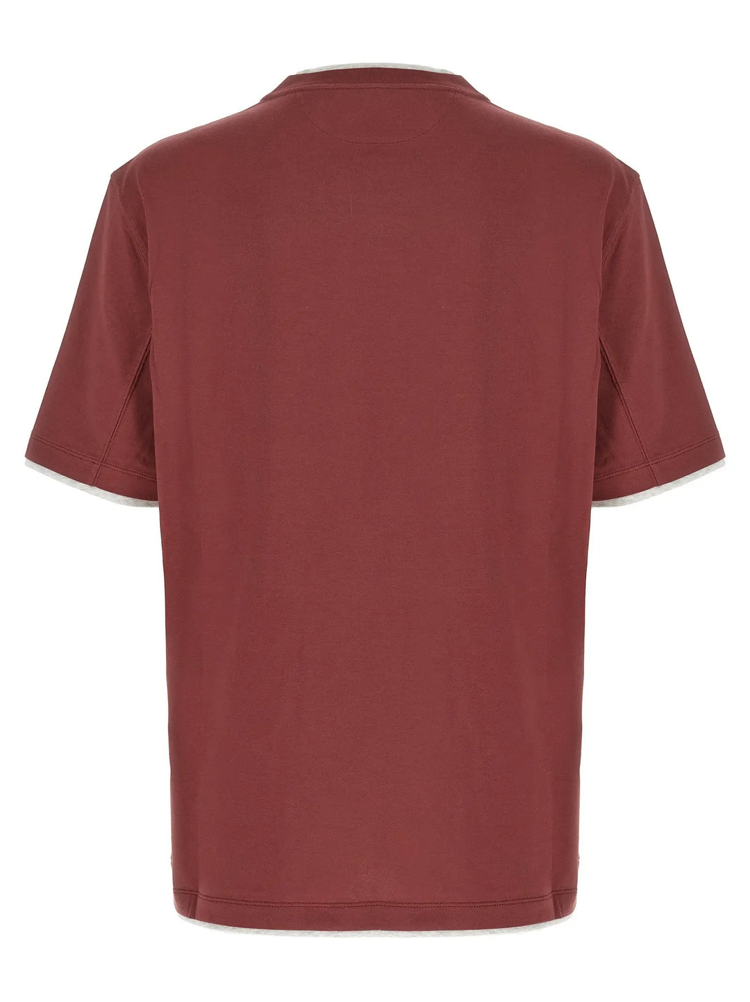 Brunello Cucinelli Multicolor Cotton T-Shirt
