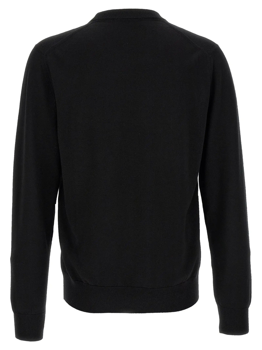 Dolce &amp; Gabbana Black Virgin Wool Cardigan