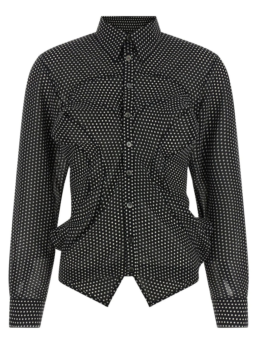 Junya Watanabe Bicolor Polyester Blouse