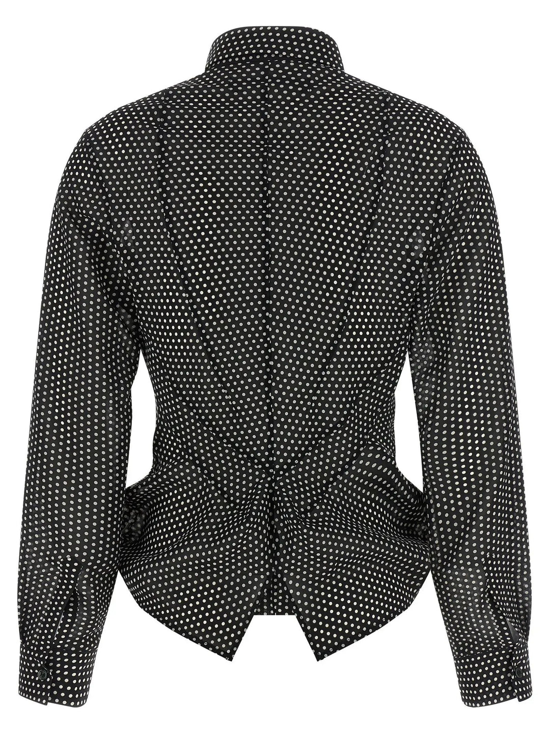 Junya Watanabe Bicolor Polyester Blouse