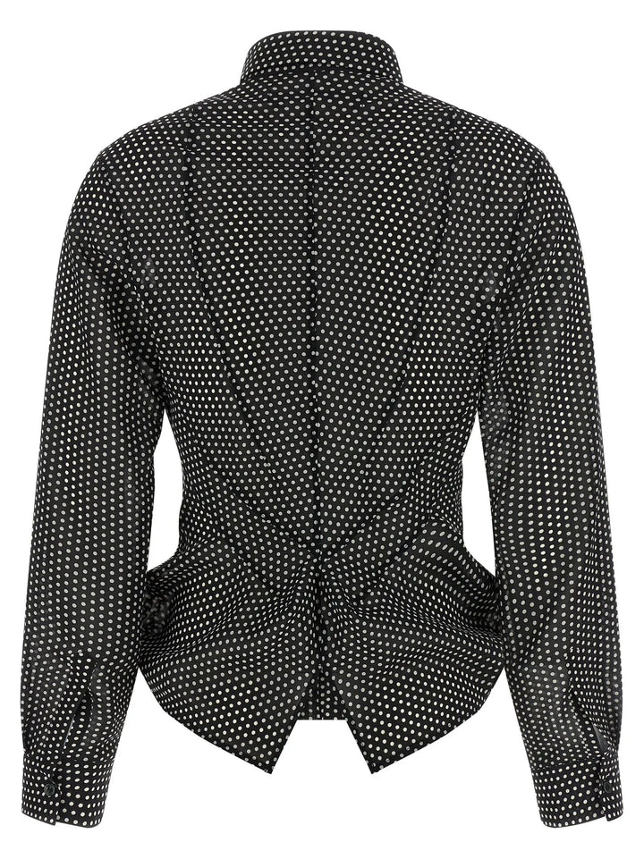 Junya Watanabe Bicolor Polyester Blouse