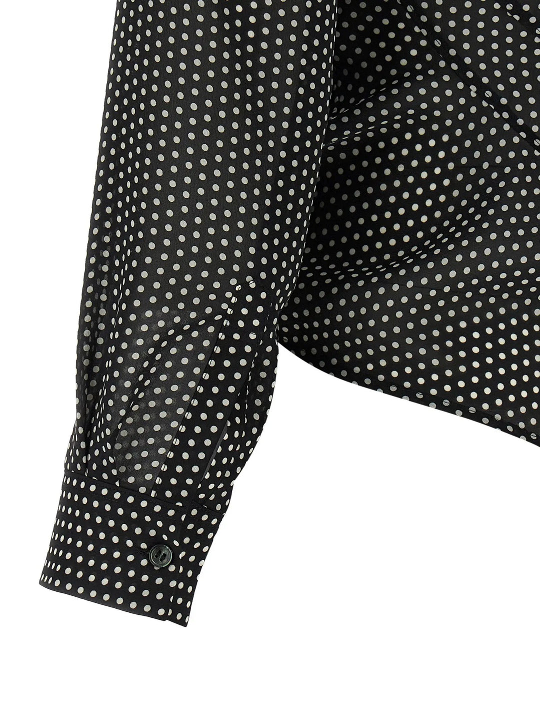 Junya Watanabe Bicolor Polyester Blouse