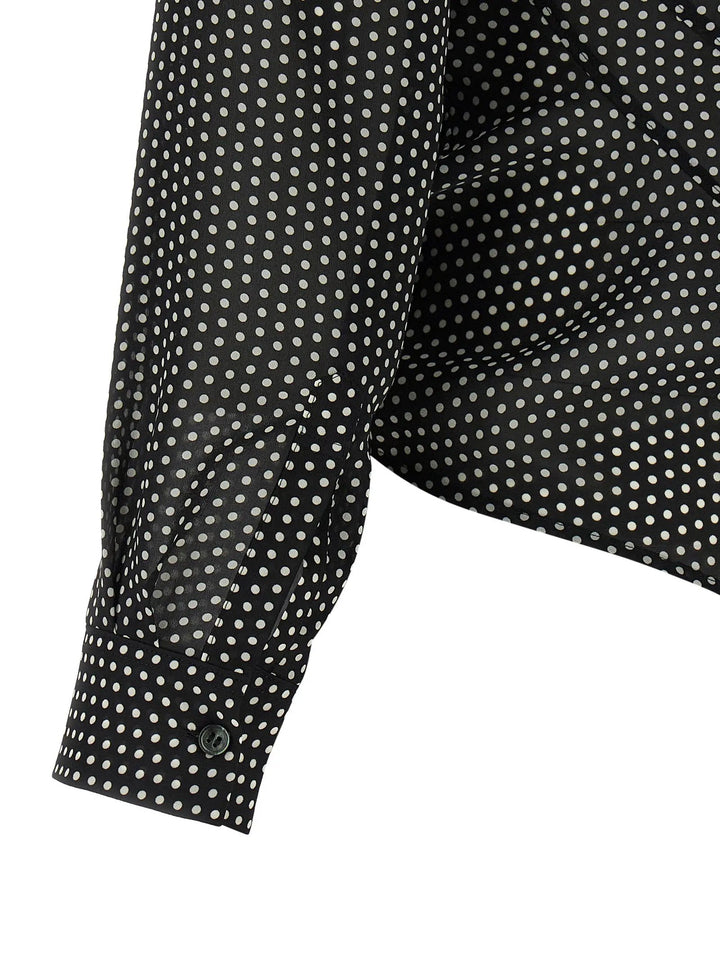 Junya Watanabe Bicolor Polyester Blouse