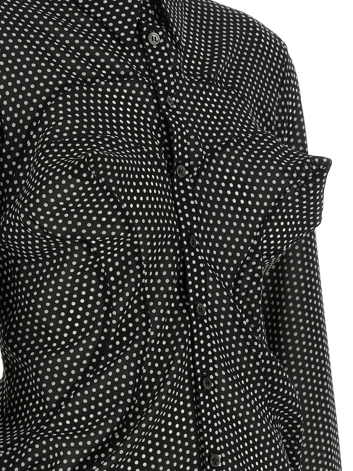 Junya Watanabe Bicolor Polyester Blouse