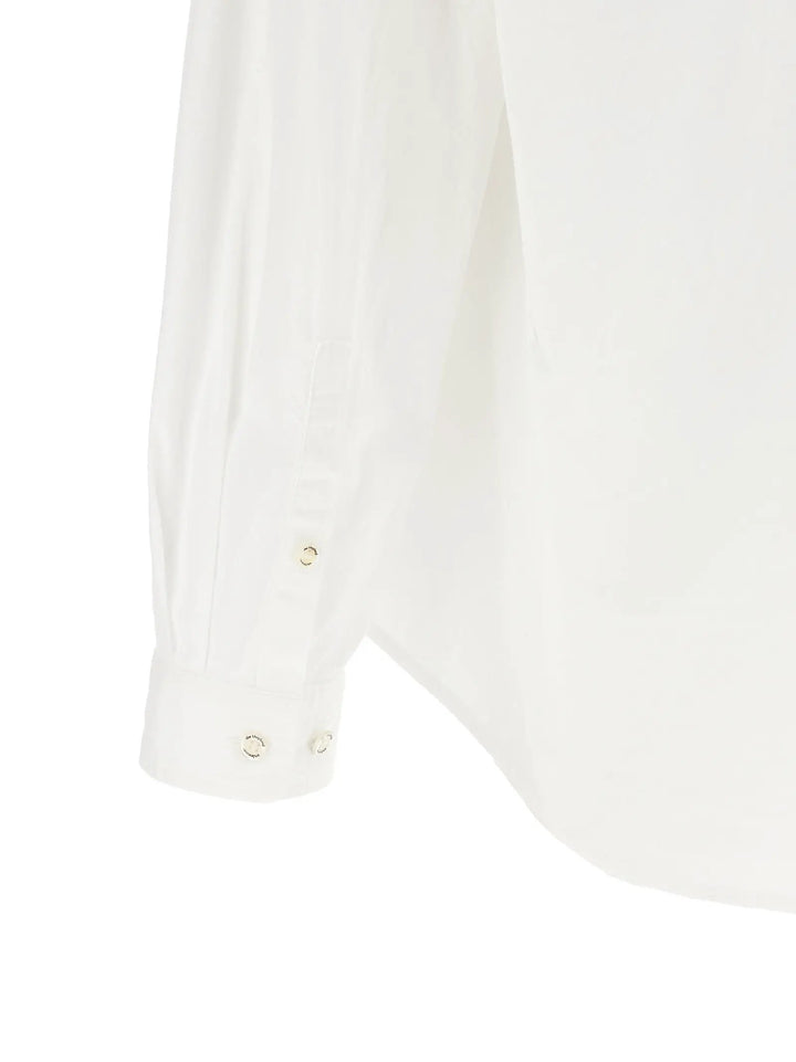 Undercover White Cotton Blouse
