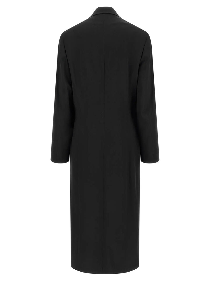 Lemaire Blue Wool Coat