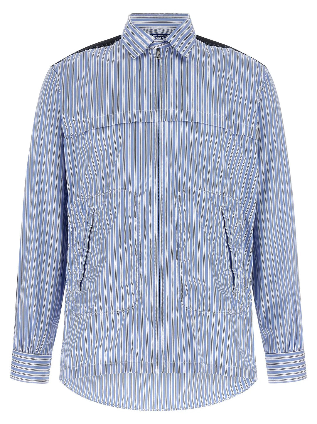 Junya Watanabe Blue Cotton Blouse