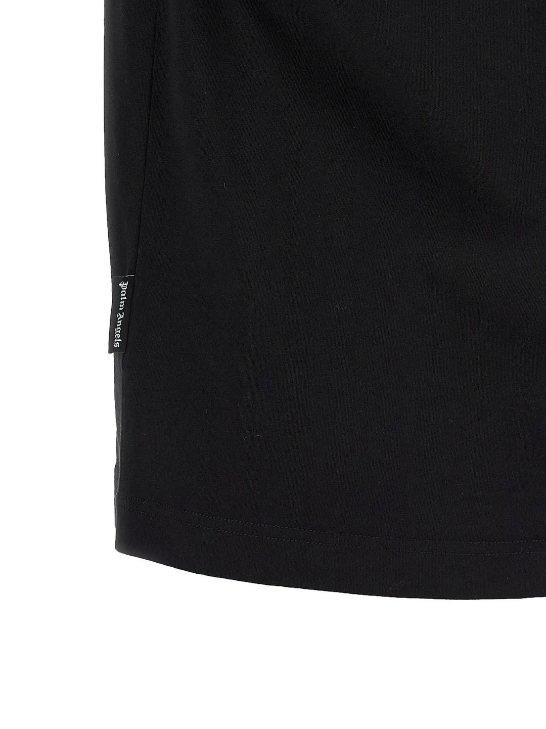 Palm Angels Black Cotton T-Shirt