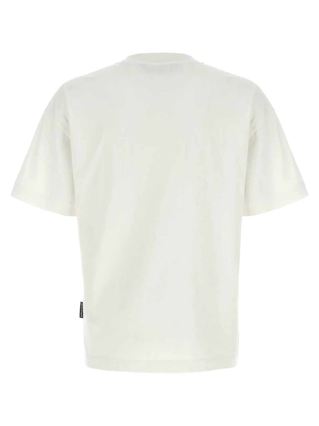 Palm Angels White Cotton T-Shirt