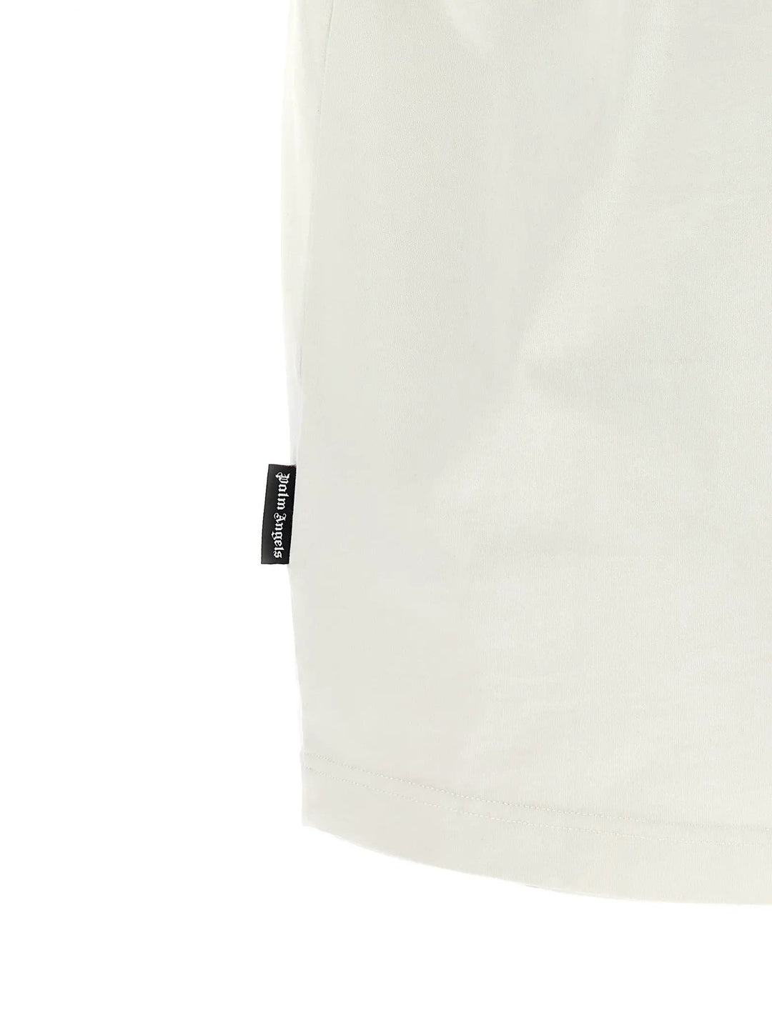 Palm Angels White Cotton T-Shirt