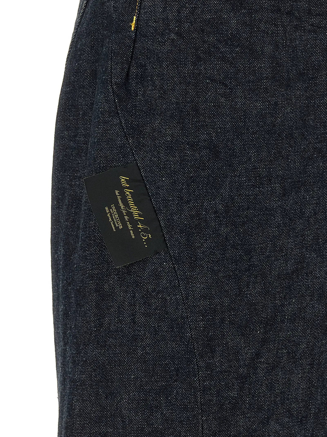 Undercover Blue Cotton Jeans Denim