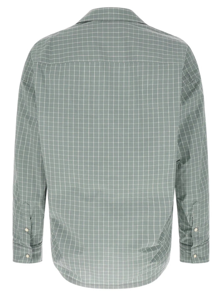 Maison Mihara Yasuhiro Blue Cotton Blouse