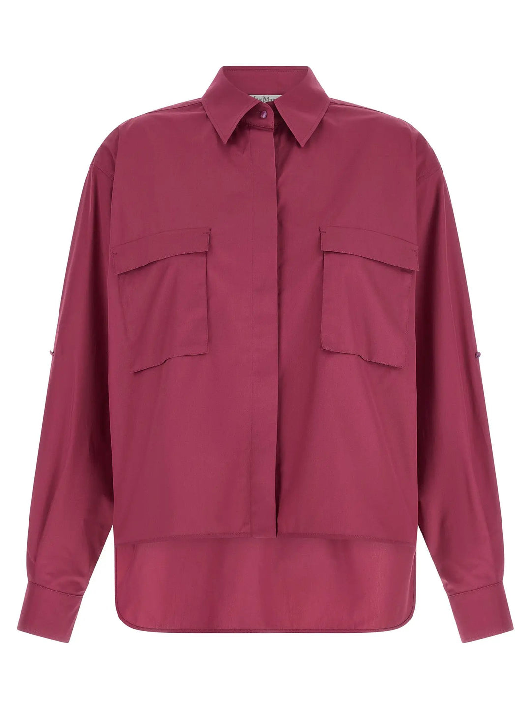 Max Mara Fuchsia Cotton Blouse