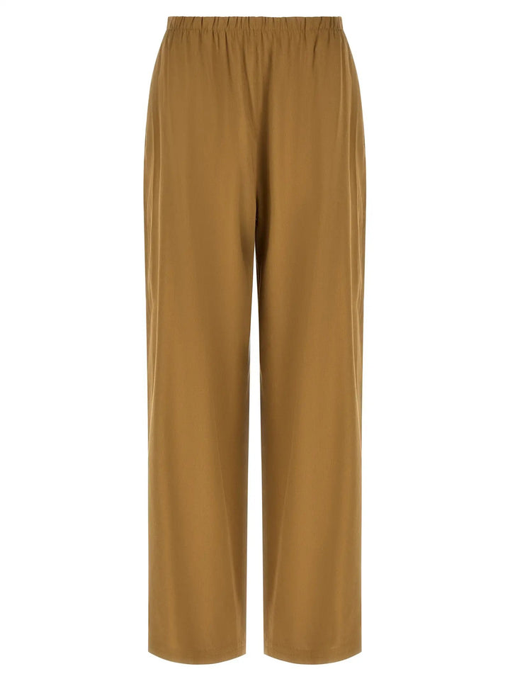 Max Mara Beige Linen Casual Pants