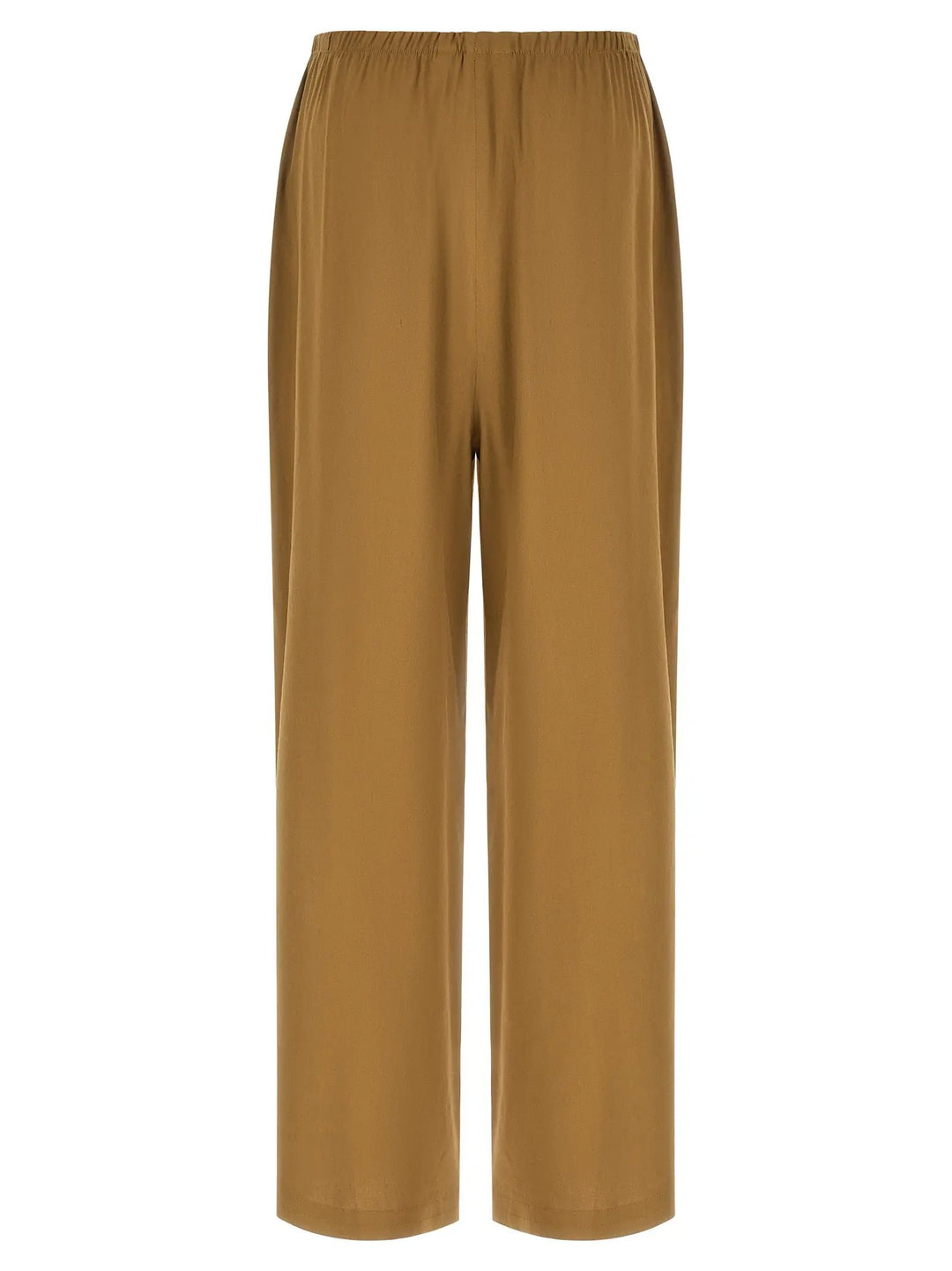 Max Mara Beige Linen Casual Pants
