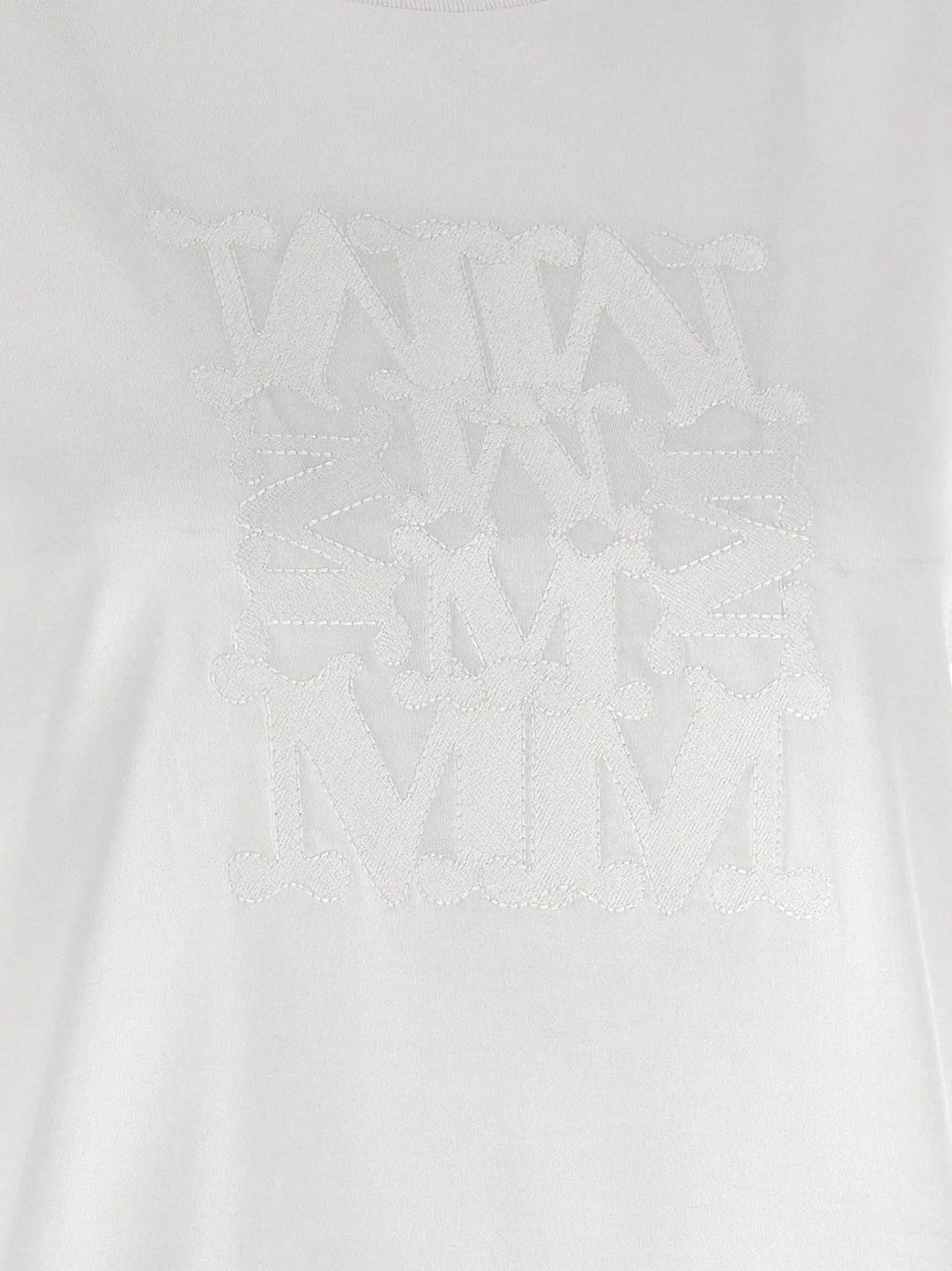 Max Mara White Cotton T-Shirt