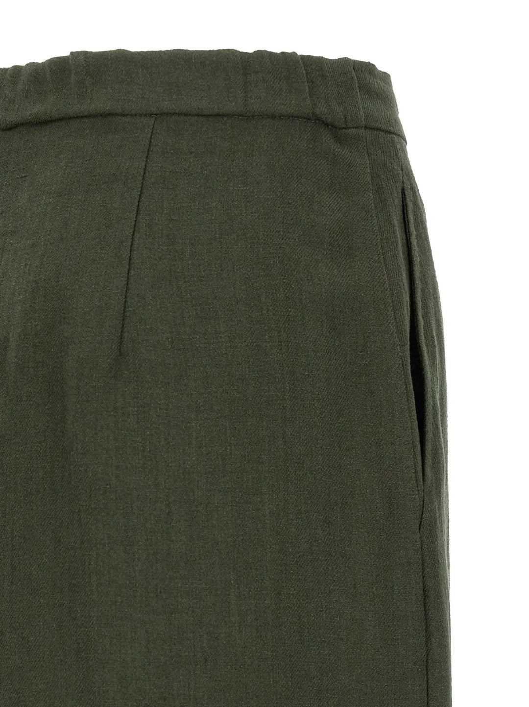 Max Mara Bicolor Linen Casual Pants