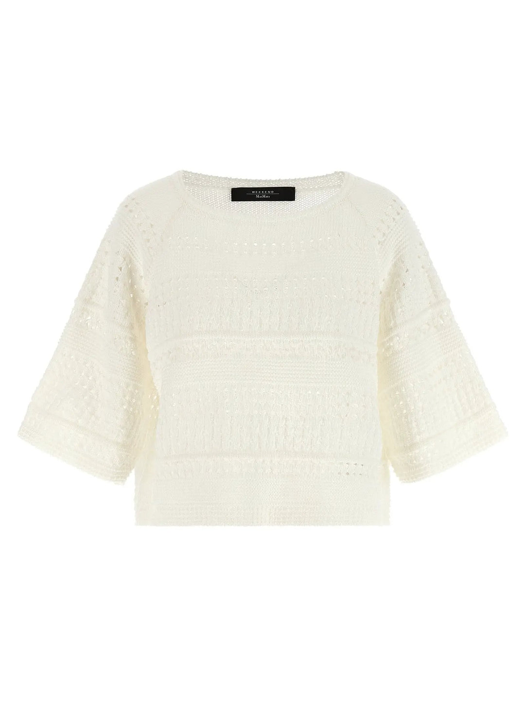 Max Mara White Cotton Cardigan