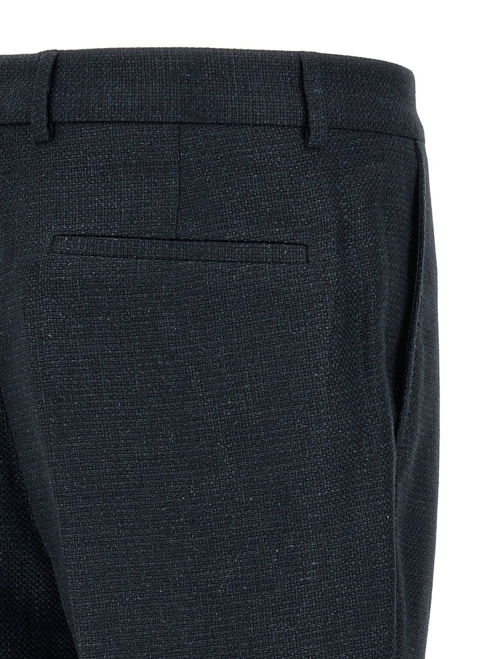 Brunello Cucinelli Blue Silk Two-Piece Suit